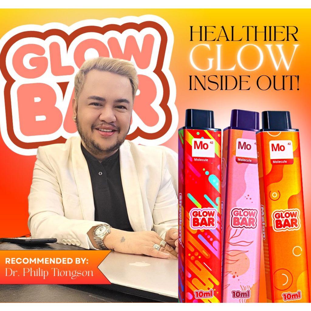 MOLECULE GLOW BAR INHALABLE GLUTATHIONE/COLLAGEN 10ML Shopee