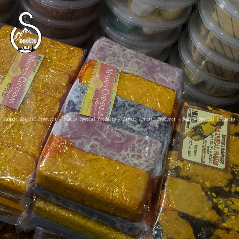 Assorted Baguio Cheese Bar 10 Pcs Baguio Products Cod Shopee