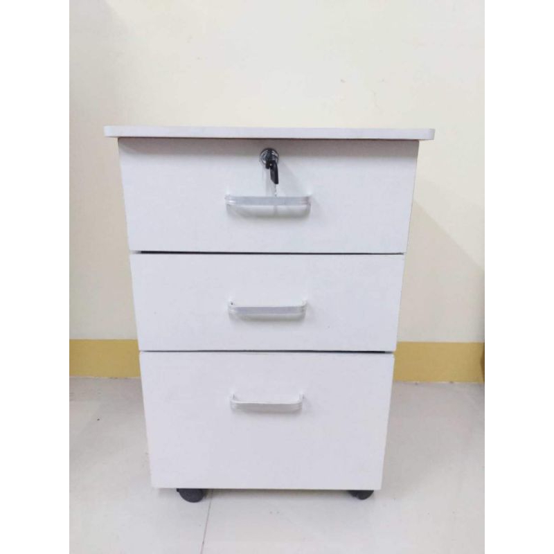 NEW! #FCO3 Pedestal drawers with lock and wheels | Shopee Philippines