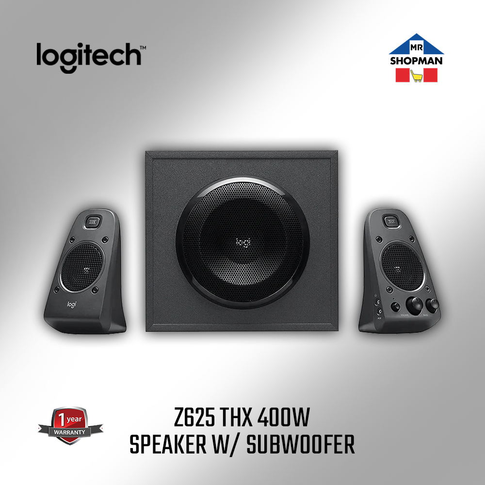 Logitech powerful thx sound hot sale z625