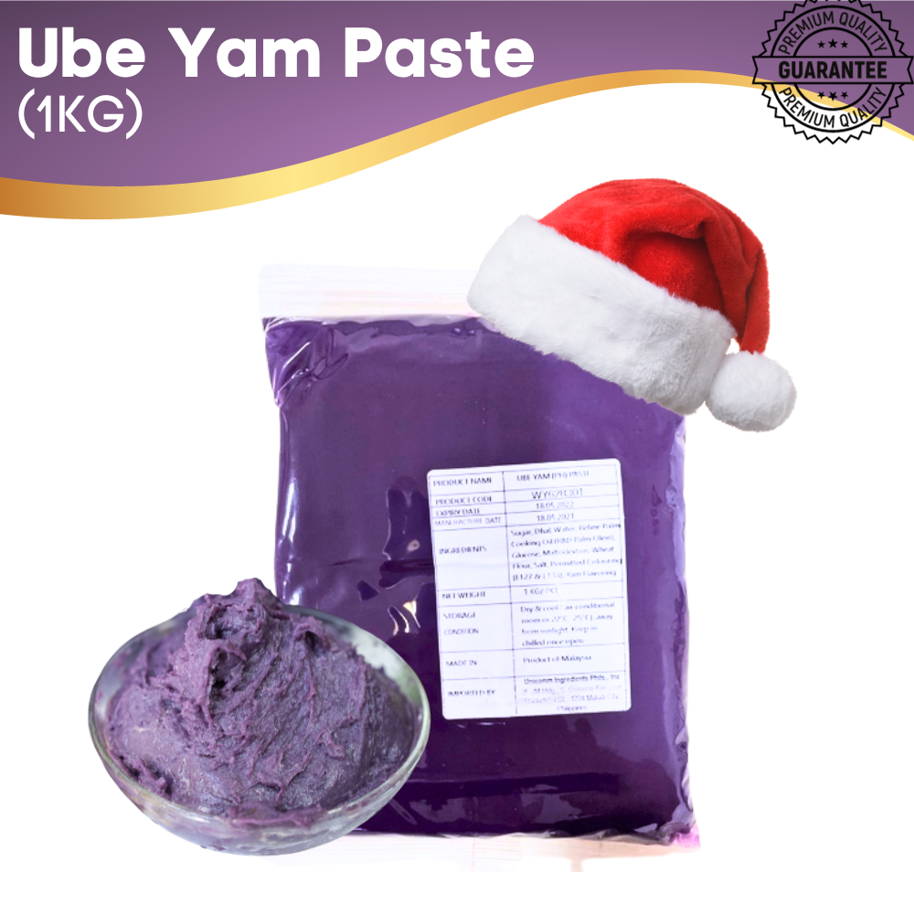 1KG Ube Yam Paste Filling Palaman Ube Halaya Imported FOR HALO