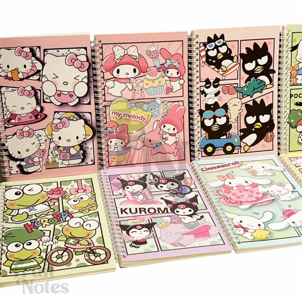 NB025 60 sheets A5 Sanrio Spiral Bind Notebook | Shopee Philippines