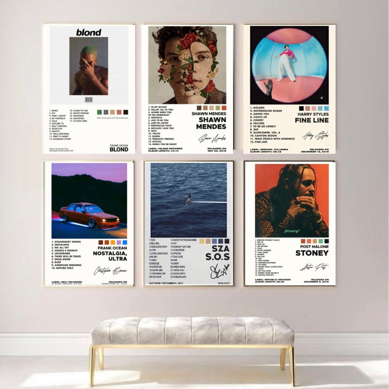 american singer music album wall poster | Shopee Philippines
