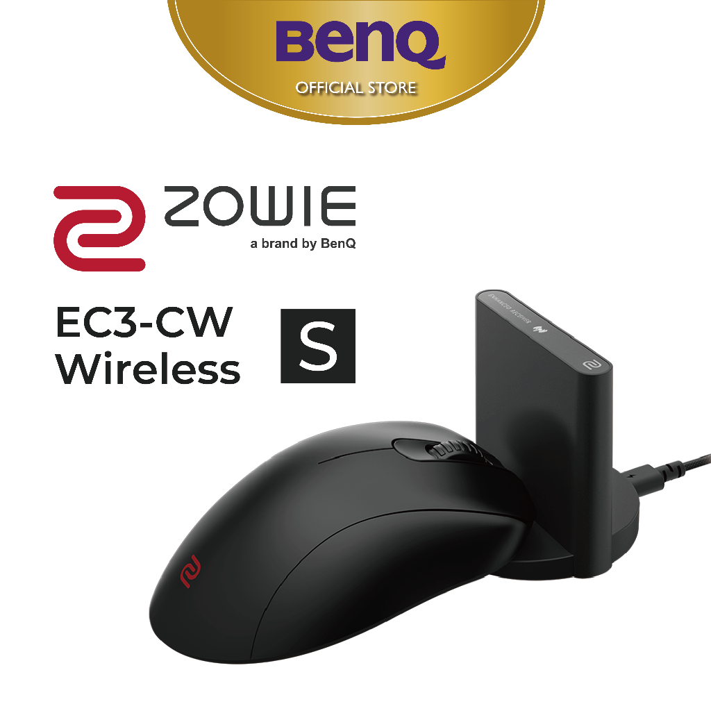 BenQ Zowie EC3-CW Esports Gaming Mouse 3370 Sensor Ergonomic 24