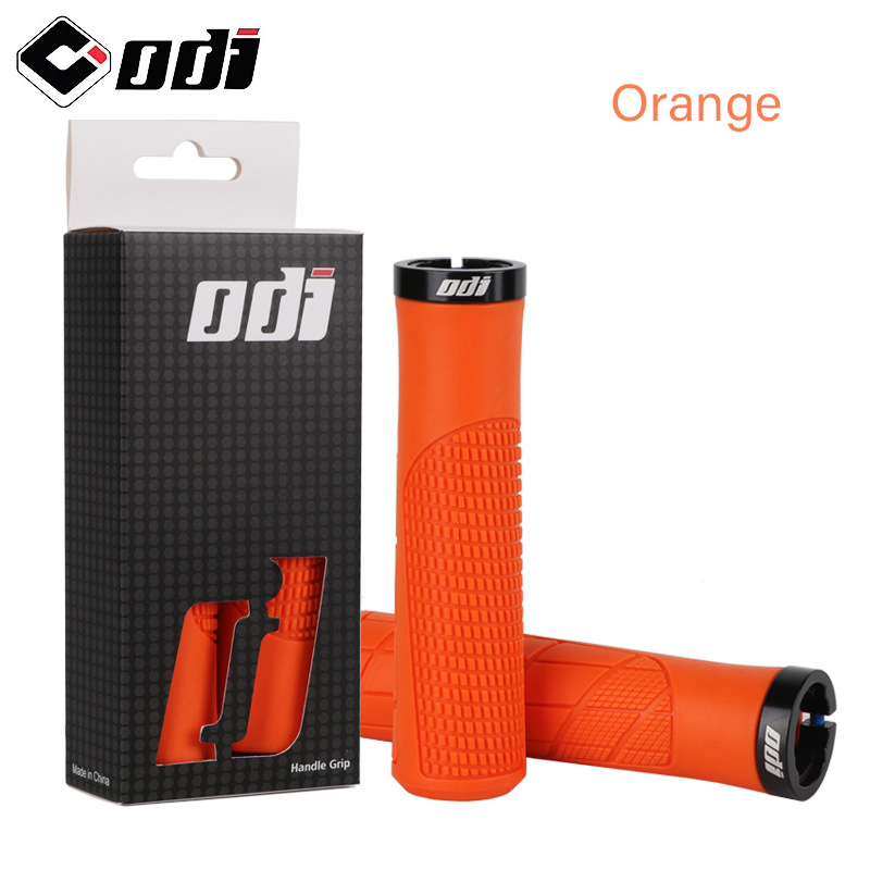 Orange mtb grips sale