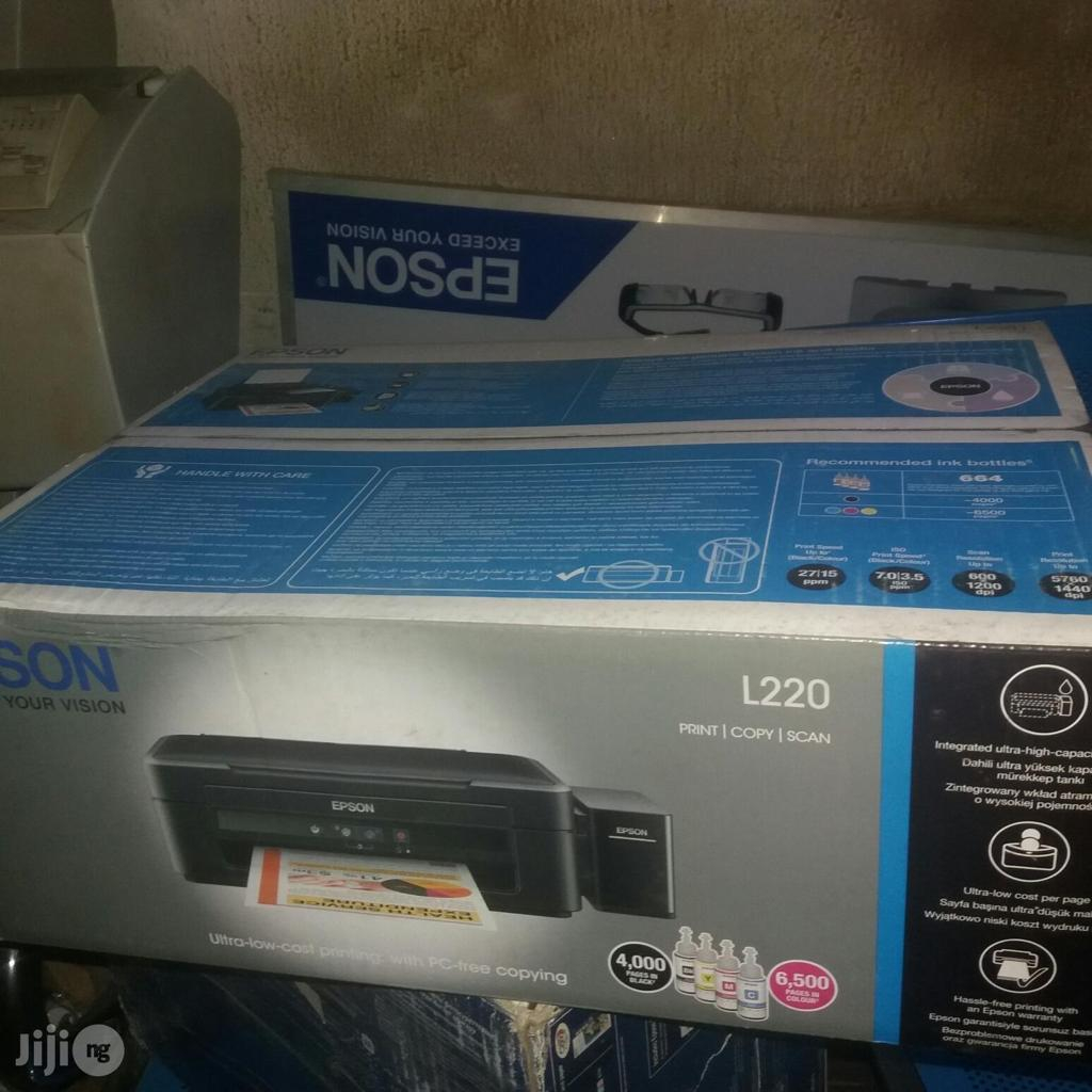 Epson L220 Scanner Wireless/Wifi 3 In 1 Ink Tank Printer Shopee Philippines