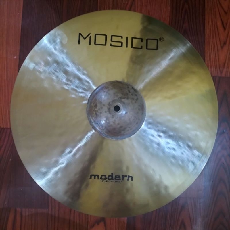 MOSICO MODERN CRASH 18 CYMBAL B20 CAST BRONZE made BY ARBOREA CYMBALS