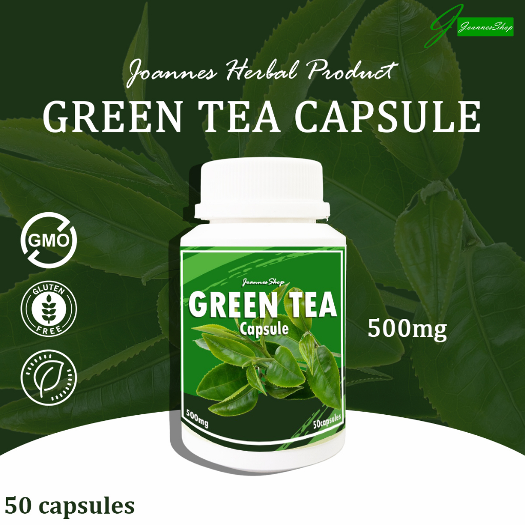 GREEN TEA CAPSULE (50Capsules) | Shopee Philippines