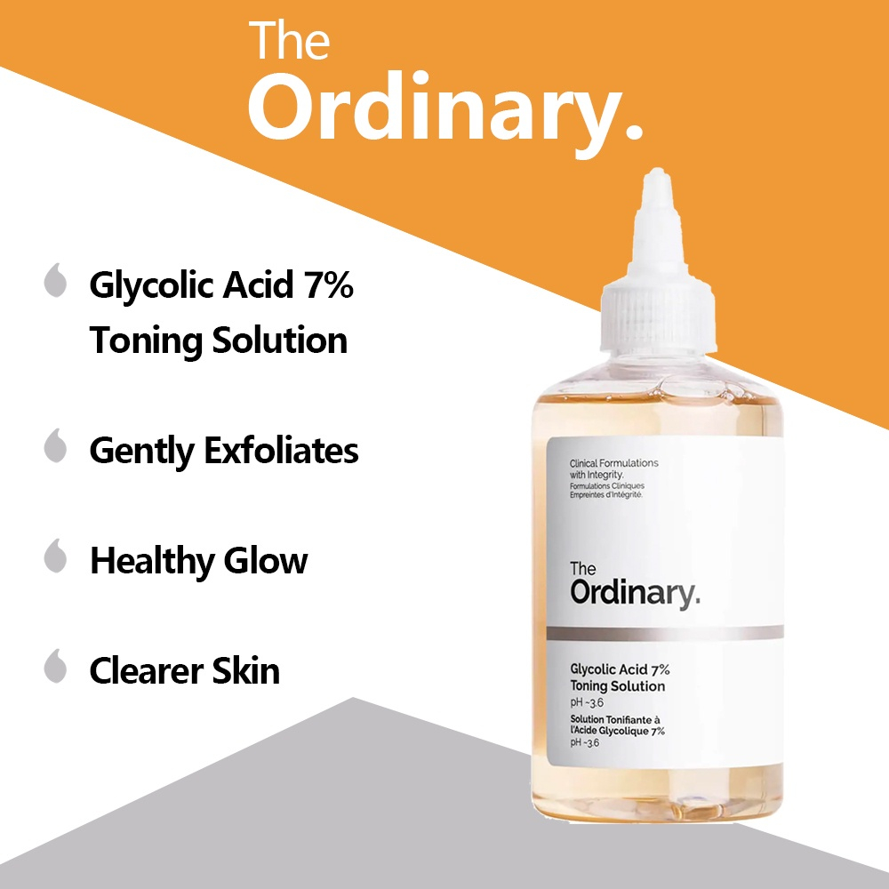 The Ordinary Glycolic Acid 7 Toning Solution Toner Skincare Beauty
