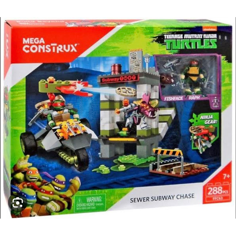 Mega Construx Teenage Mutant Ninja Turtle, Mega Construx | Shopee ...