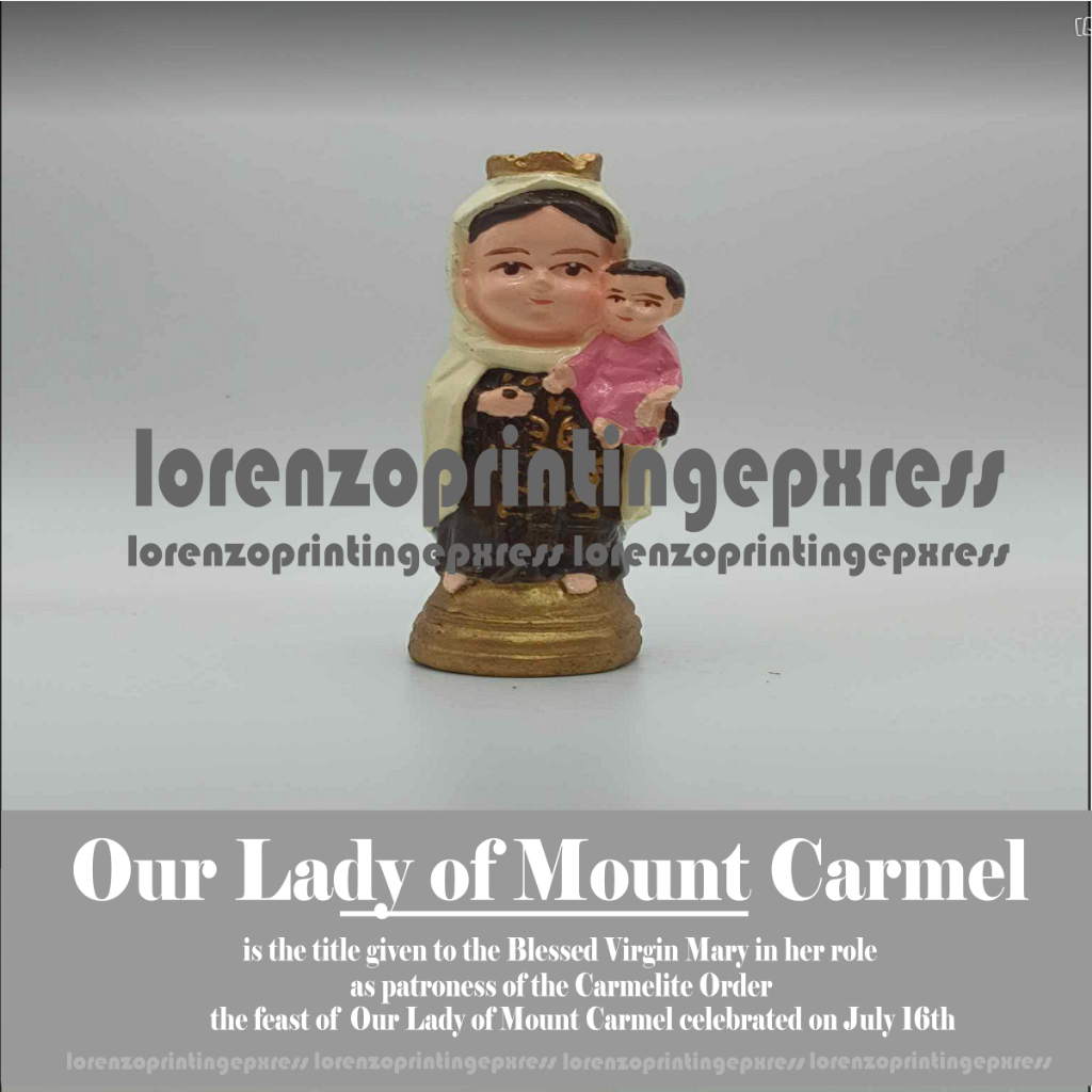 Chibi Saints - Our Lady of Mount Carmel | Shopee Philippines