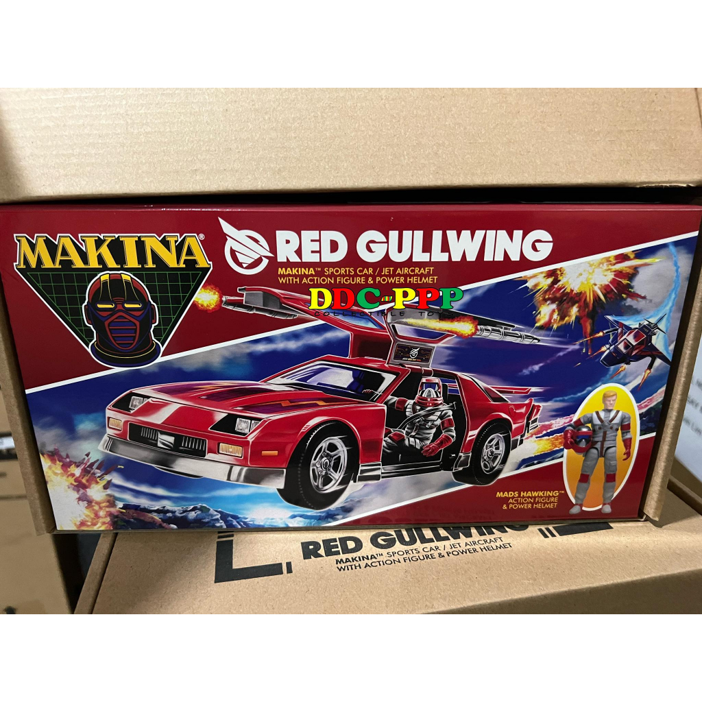 RED GULLWING MAKINA MKN01- RED GULLWING MAKINA SPORTS CAR - by RAMEN ...