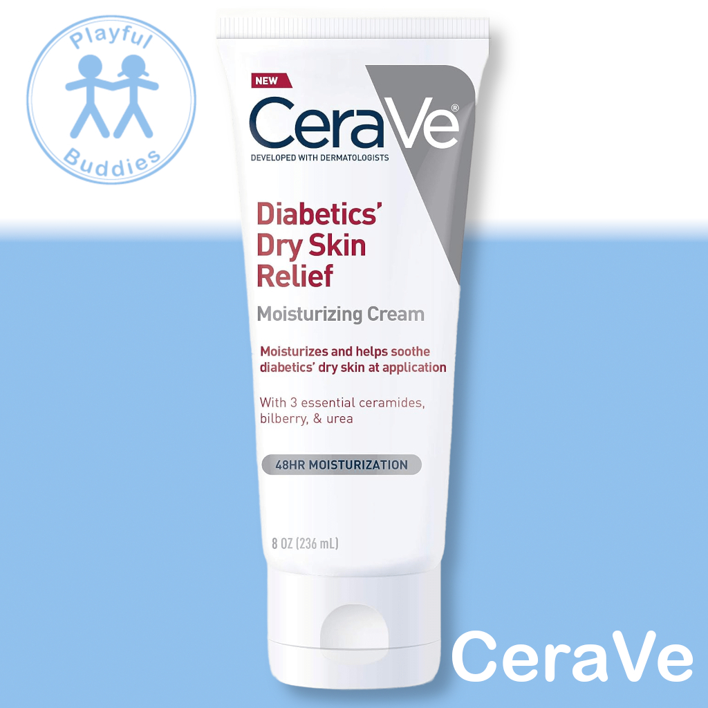 CeraVe Diabetics’ Dry Skin Relief Moisturizing Cream 8fl oz (236 ml