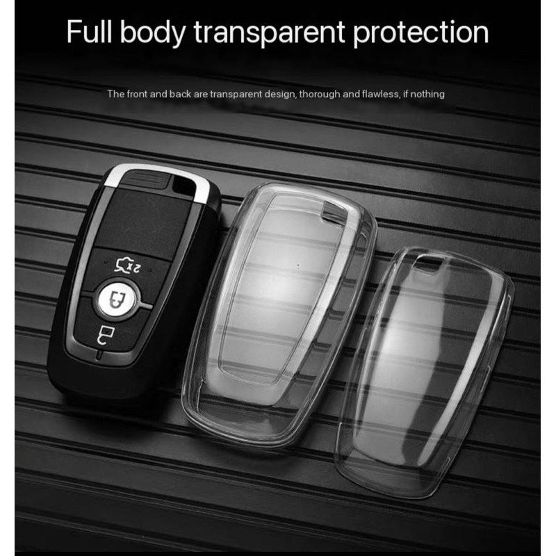Soft TPU Transparent Key Cover for Ford Ranger Raptor Wildtrak Ford ...