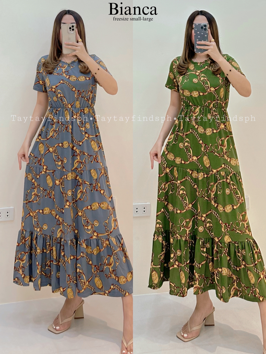 BIANCA 3 LAYERED DRESS MAXI DRESS UP TO PLUS SIZE TAYTAYFINDSPH Shopee Philippines