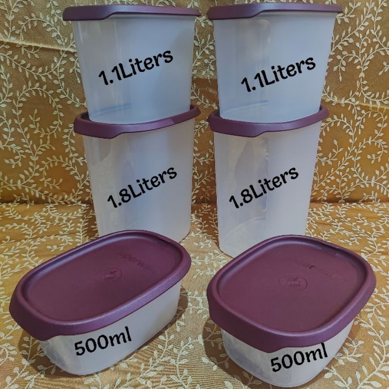 Tupperware Brands 6PCS Fresh One Touch Canisters (Read description ...