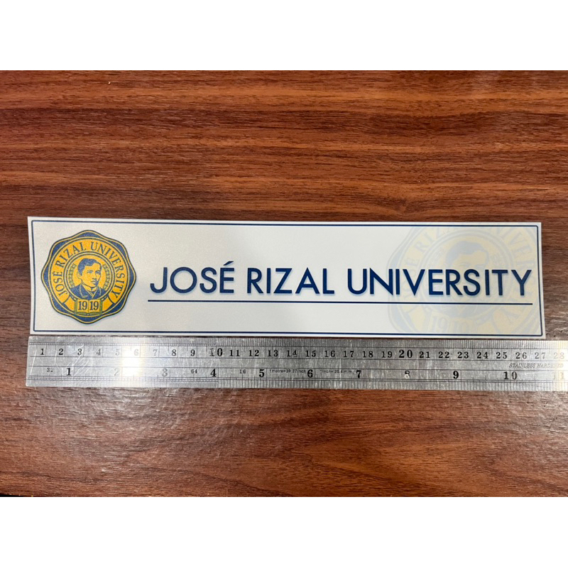 Brand New Custom School Inspired JRU Waterproof Sticker Bar Jose Rizal ...