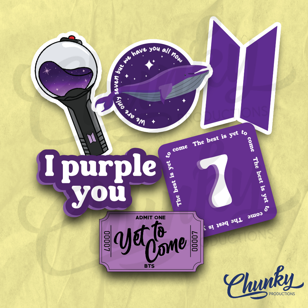 BTS Waterproof & Scratchproof stickers Shopee Philippines