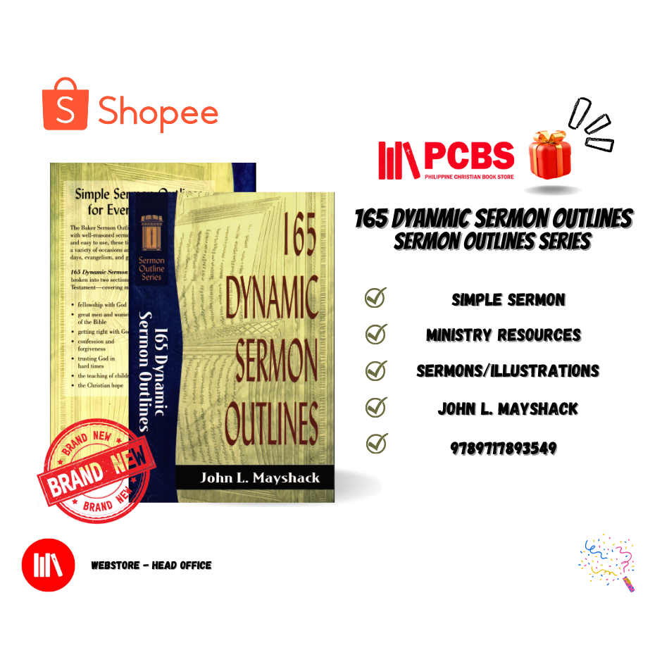 PCBS 165 Dynamic Sermon Outlines (SERMON OUTLINES SERIES) by John L ...
