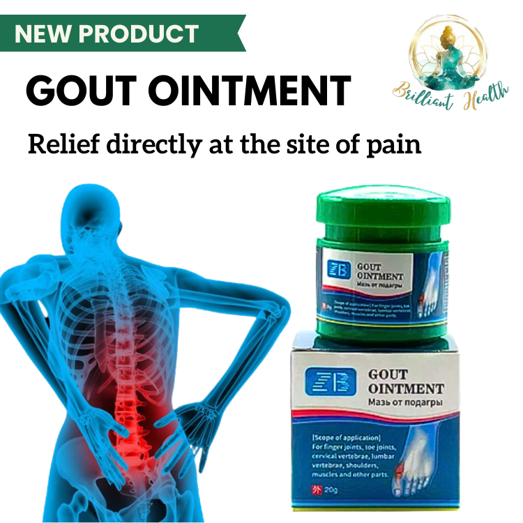 Gout Ointment Cream Original Gout Remover Toe Finger Joint Knee Pain Killer Gout Treatment Uric