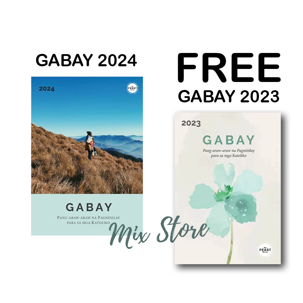 GABAY 2024 w/ free Gabay 2023 Daily Bible Inspirational Religious