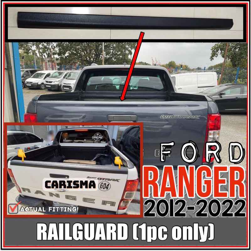 FORD RANGER RAIL GUARD 2012-2022 (1PC ONLY) | Shopee Philippines