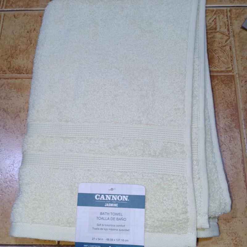 cannon bath towels (orig) 27x54 inches Shopee Philippines