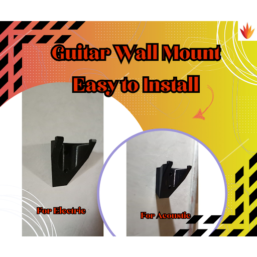 Guitar Wall Mount Easy to Install Shopee Philippines