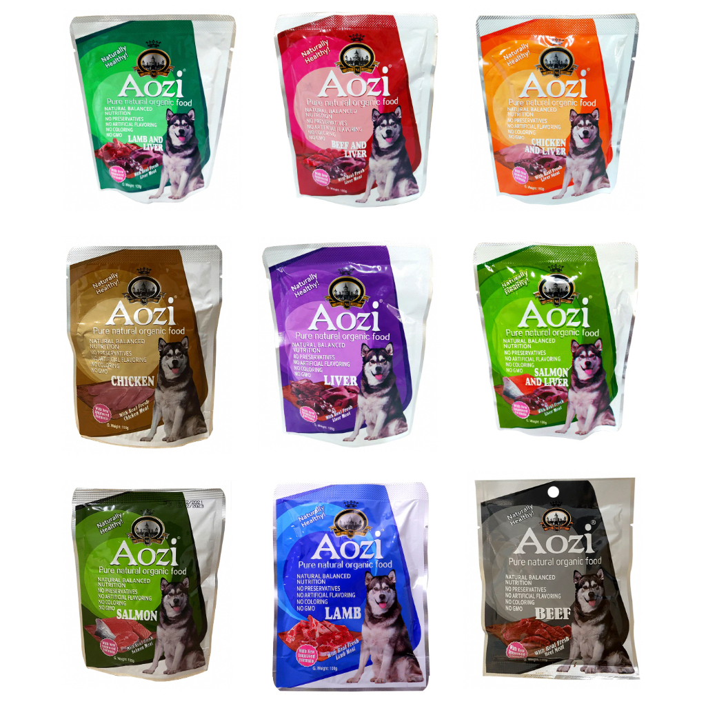 Aozi Dog Wet Food in Pouch (100g) Shopee Philippines