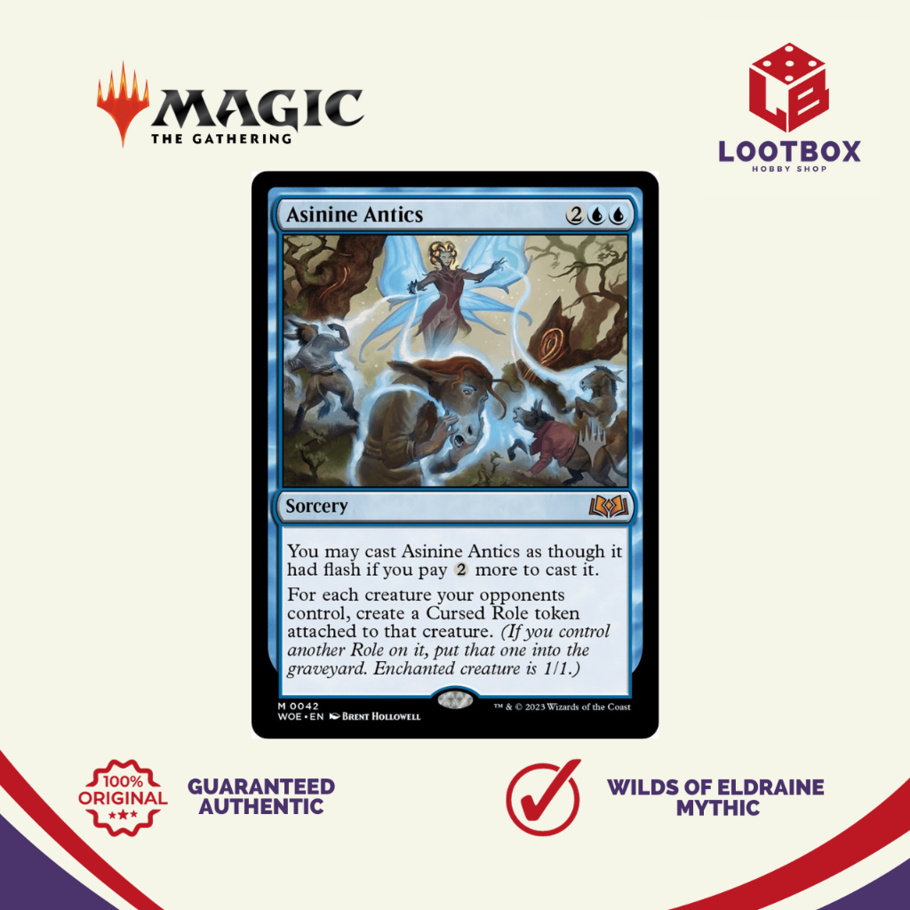 Magic the Gathering: Asinine Antics (Mythic Rare) - Wilds of Eldraine ...