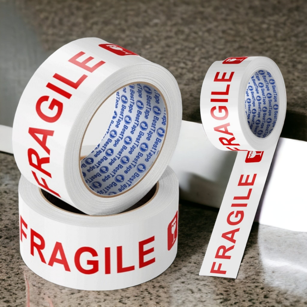 Fragile Packaging Tape Warning Fragile Tape Packing Printing Tape2
