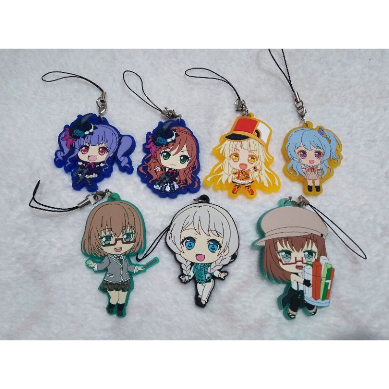 Bang Dream Rubber Strap/ keychains Shopee Philippines