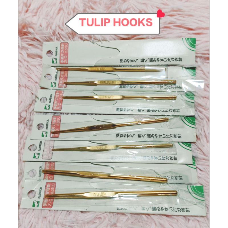 TULIP CROCHET HOOKS JAPAN SURPLUS Shopee Philippines