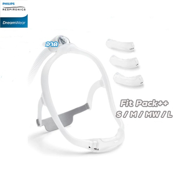 Philips Dreamwear nasal under nose NEW Headgear Better straps Complete