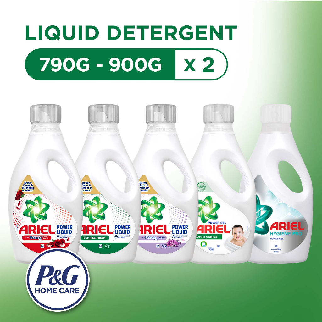 Ariel Liquid Detergent Sunrise Fresh Floral Passion Lavender Hygiene