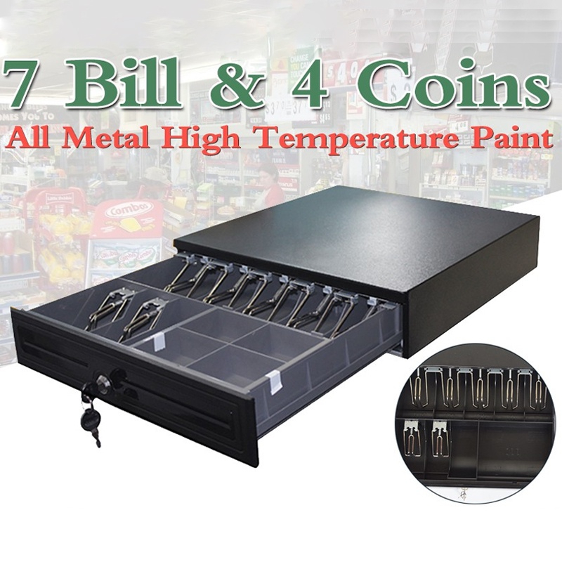Electric Cash Box Cash Register POS Ttray Storage Classification Store