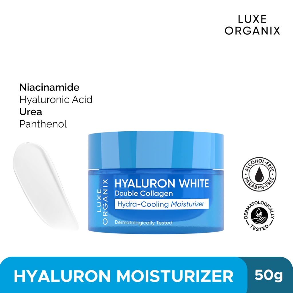 LUXE ORGANIX LUXE ORGANIX Hyaluron White Double Collagen Hydra-Cooling ...