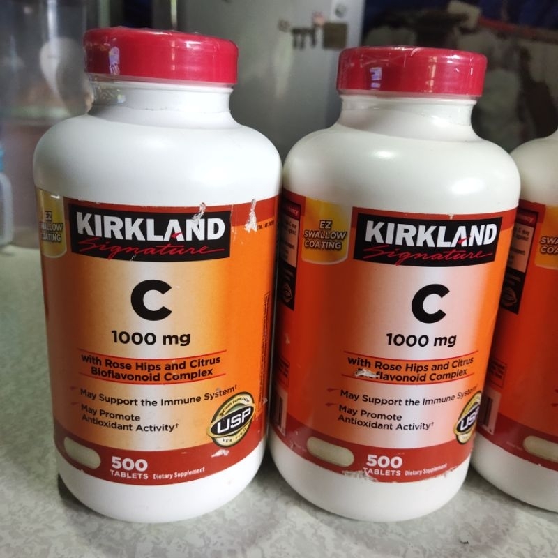 Kirkland Vitamin C 1000mg from USA 07/2025 EXP Shopee Philippines