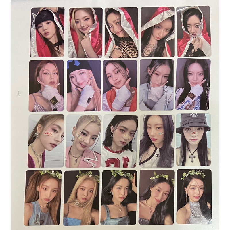 OFFICIAL Itzy Kill My Doubt Standard Album Photocards Yeji Lia Ryujin ...