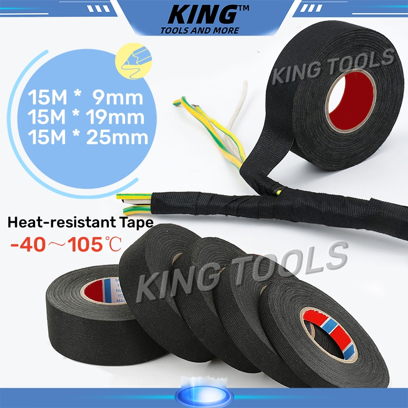 15M Wire Harness Tape Wire Loom Tape Audio Engine Automotive Wiring