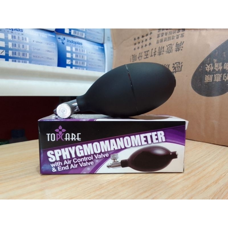 BP BULB. W/AIR CONTROL VALVE & END AIR VALVE SPHYGMOMANOMETER Shopee