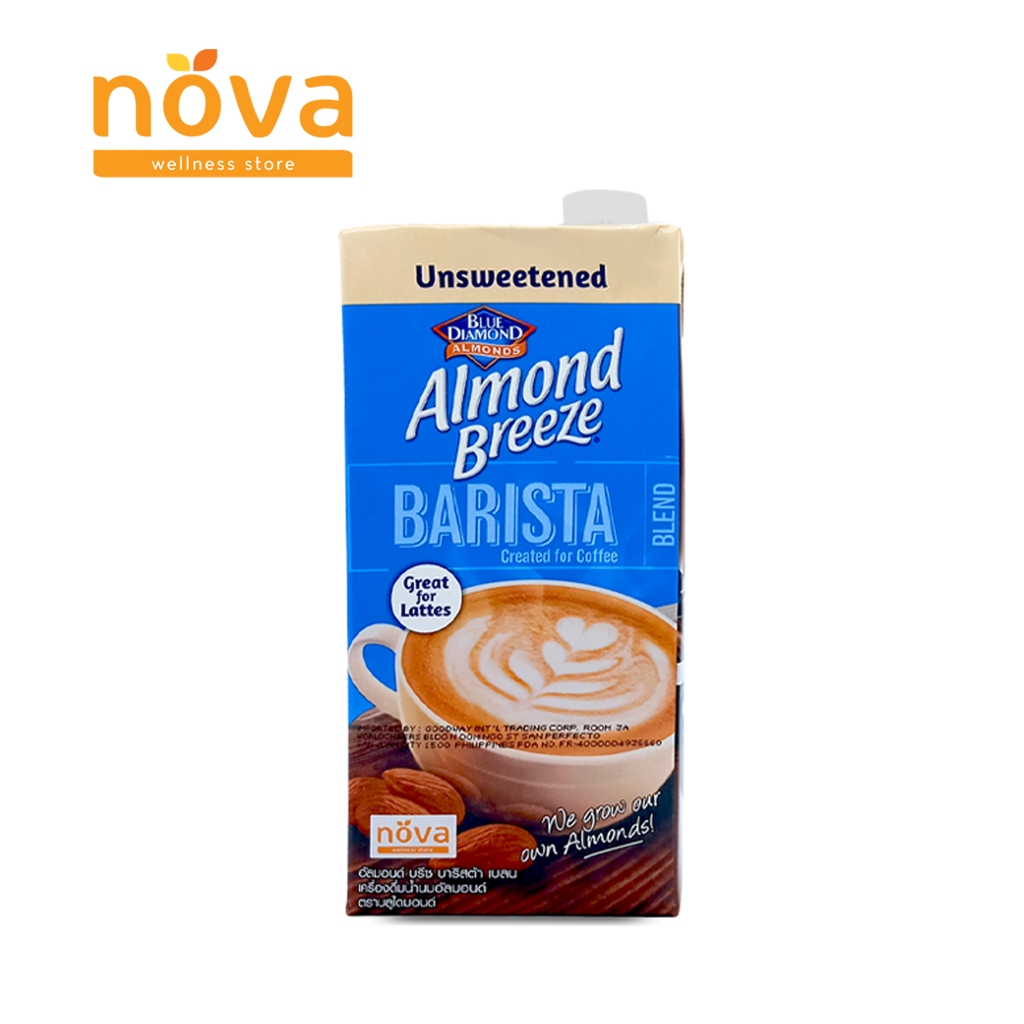 Blue Diamond Almond Breeze Unsweetened Barista Blend 946ml (pc