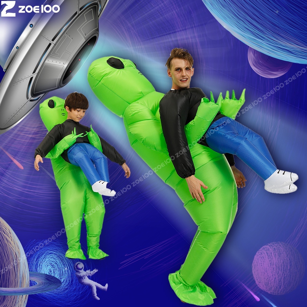 Kids Giant Inflatable Alien Costume