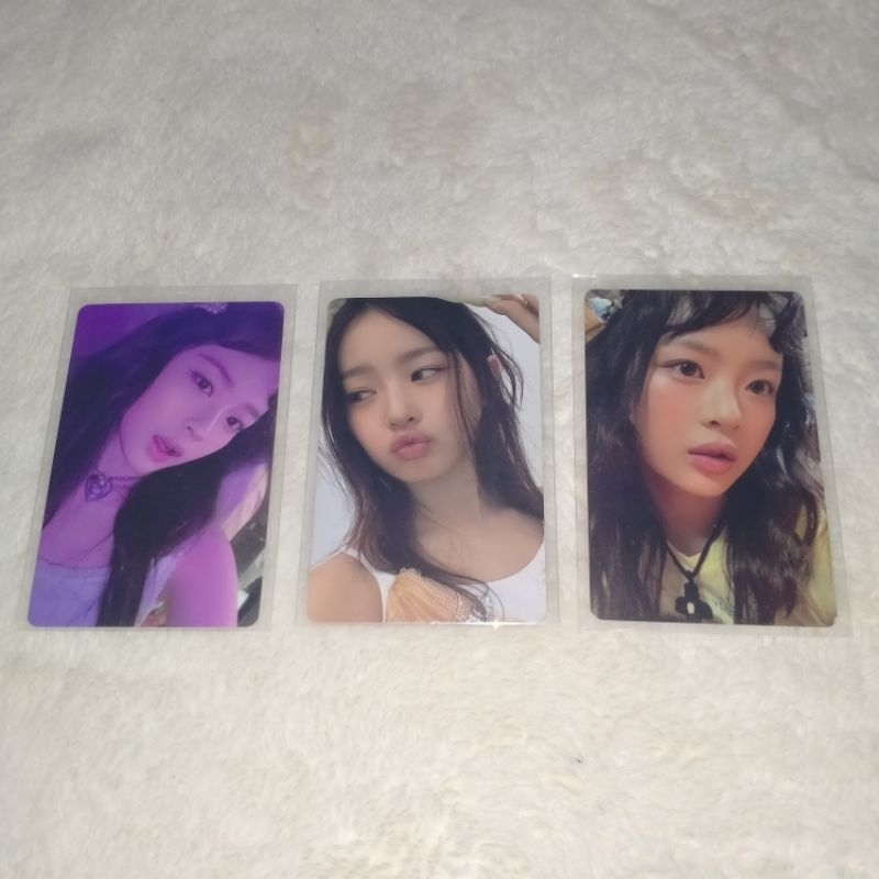 Newjeans Hanni Get Up Bunny Beach Bag Official Photocards 