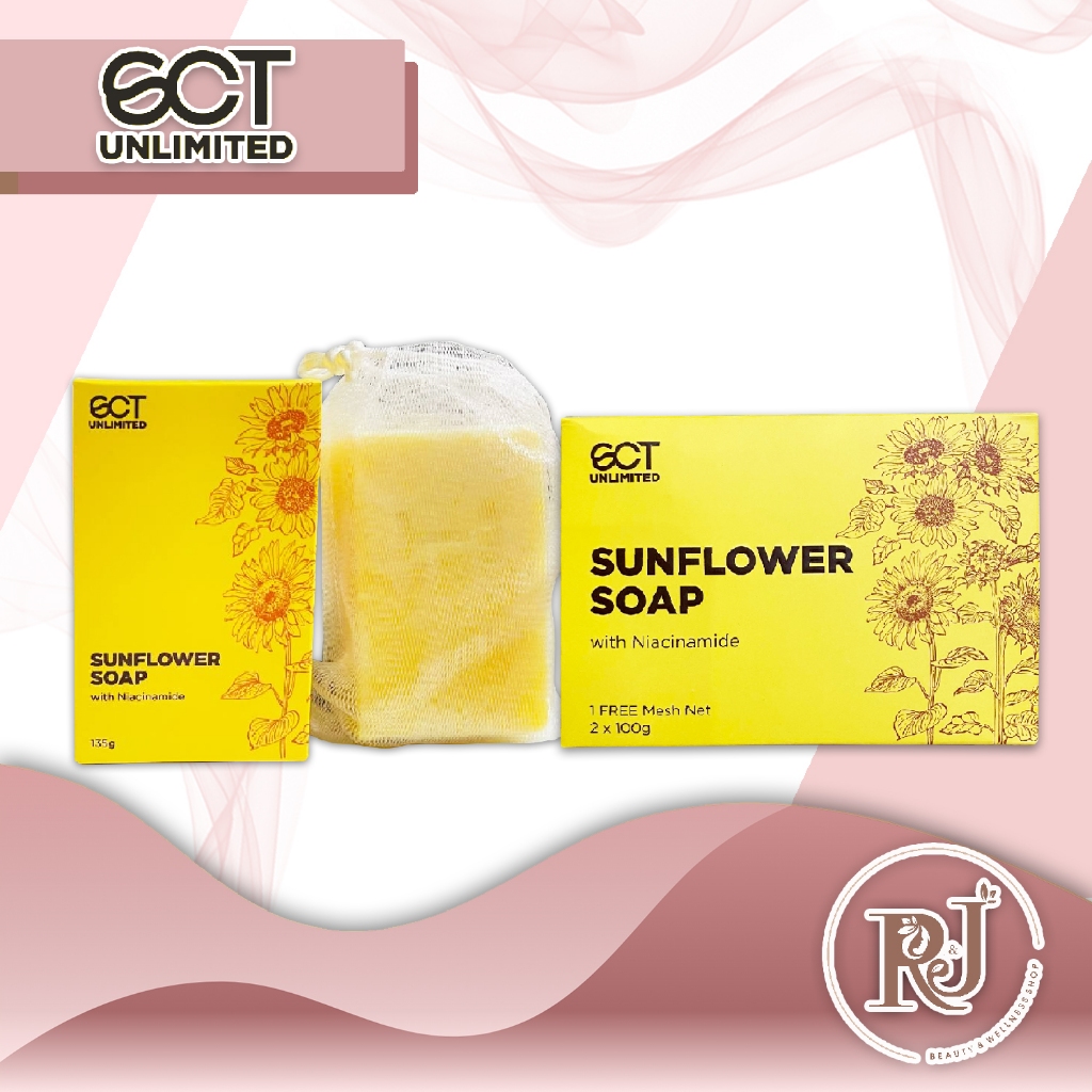 SCT UNLIMITED SUNFLOWER SOAP WITH NIACINAMIDE | Shopee Philippines