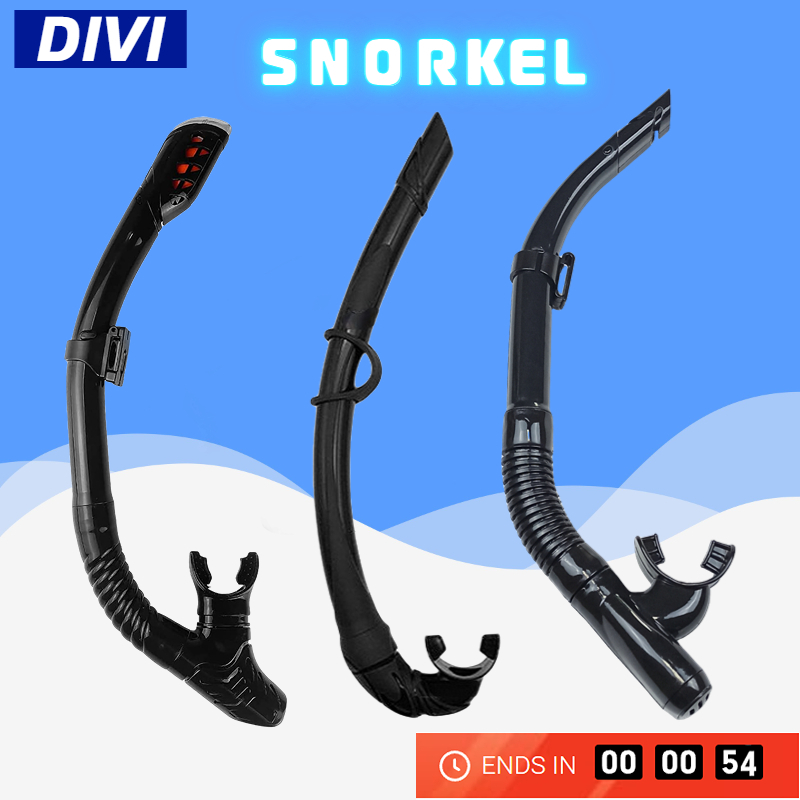 DIVI Snorkel Snorkeling Breathing Tube Diving Breathing Tube Safe ...