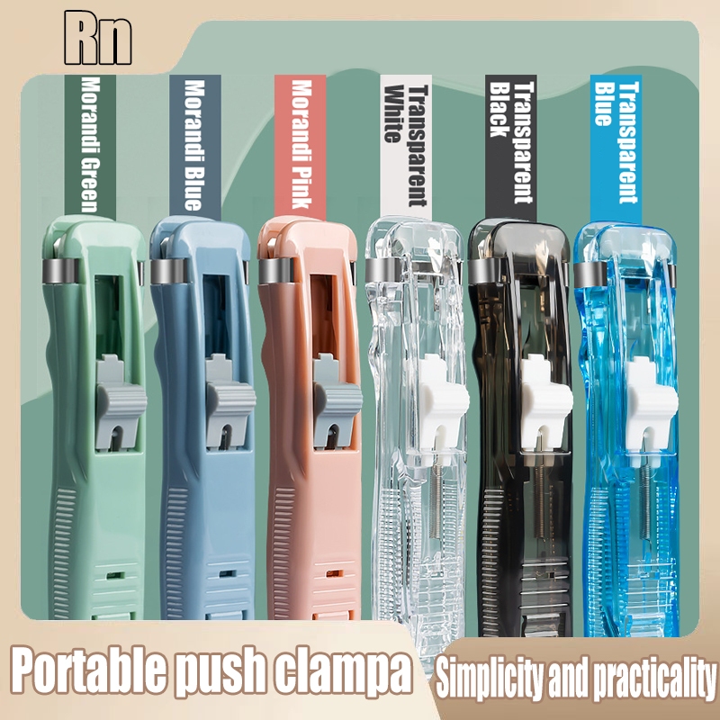 RN Push Clip Portable Handheld Paper Clip Suitable for Large Size Quick ...