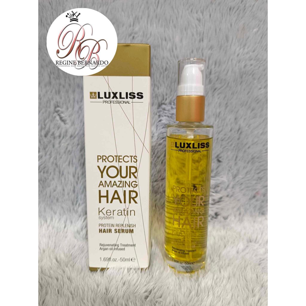 LUXLISS HAIR SERUM 50ml KERATIN SYSTEM Shopee Philippines