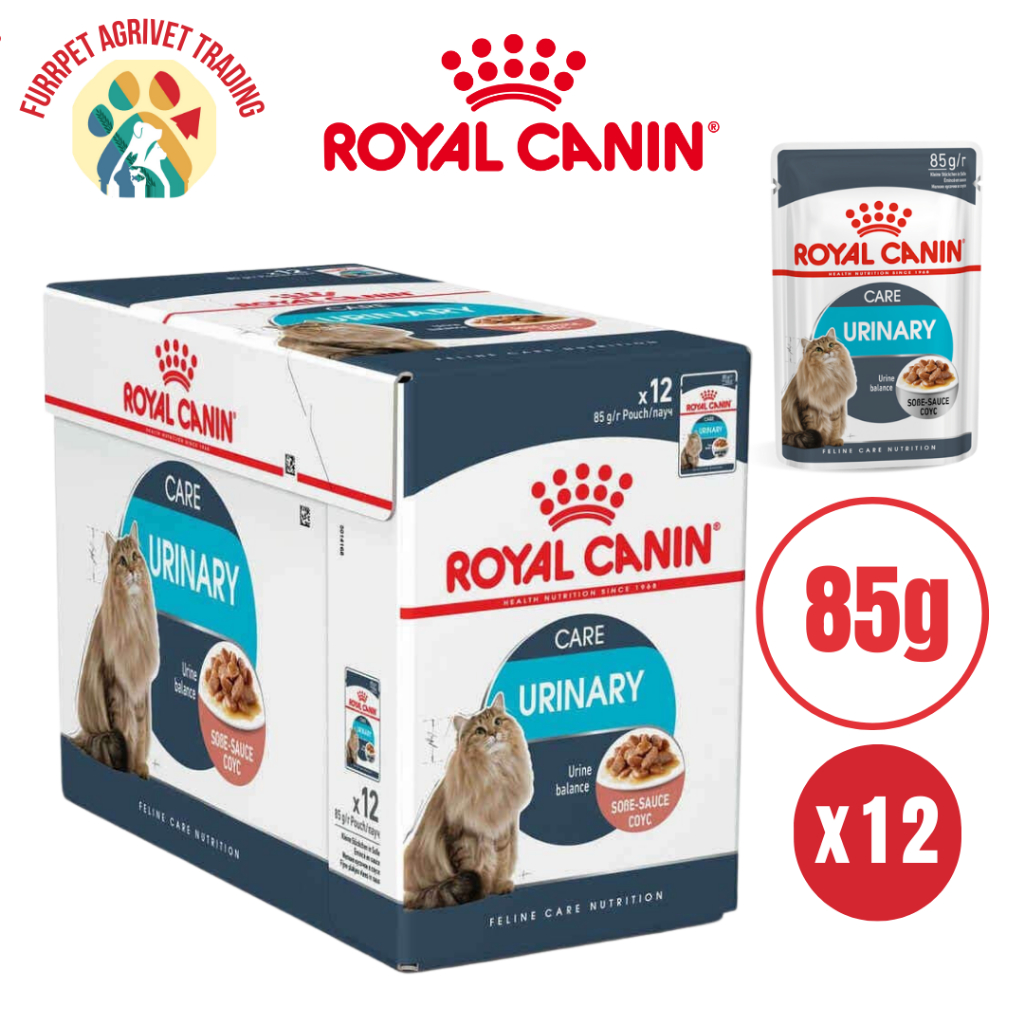 Royal Canin URINARY CARE for Cat Feline Wet Food Pouch 85G 12pcs