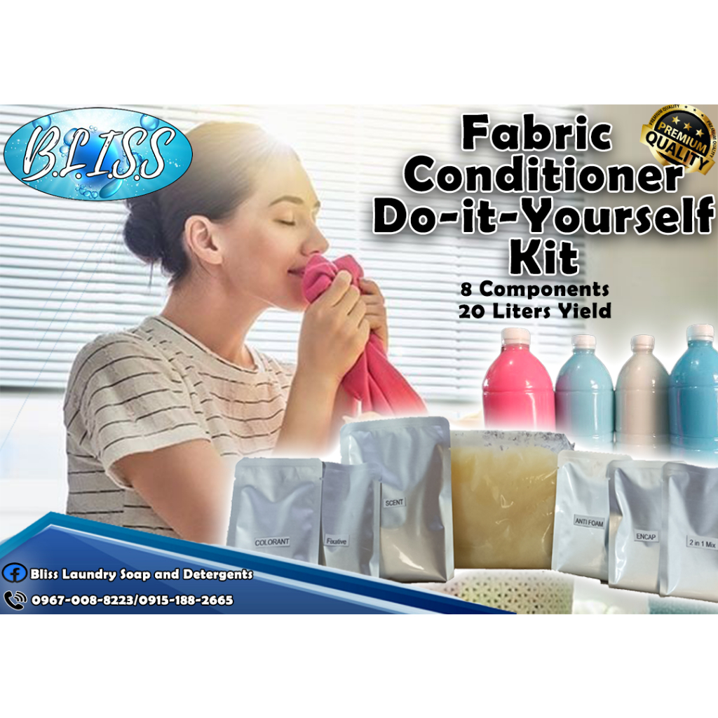 Fabric Conditioner DIY Kit 20 Liters yield Shopee Philippines